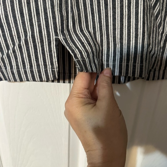 Hollister Striped Ultra High Rise Mini Skirt - Picture 6 of 16